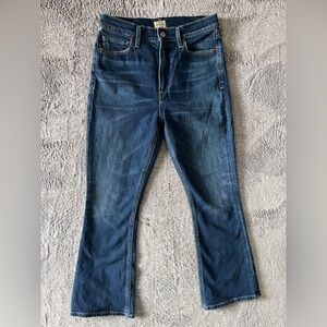 Citizens of humanity demy cropped flare jeans size 26